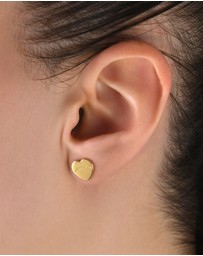 Von Treskow - Von Treskow Flat Heart Studs