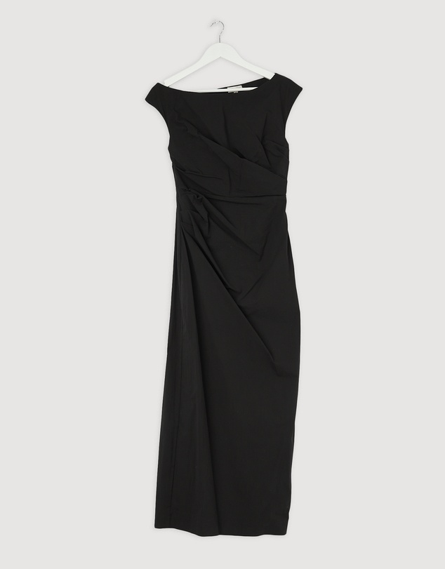 Revibe - Repaired Shona Joy Campbell Off Shoulder Maxi Dress - AU 10