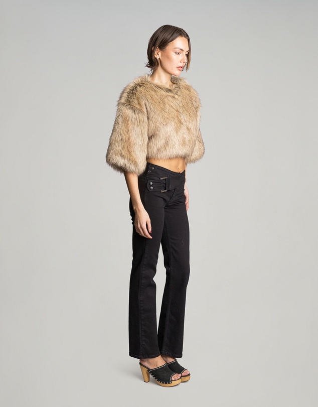Love and Nostalgia - Little Fur Coat - Brown