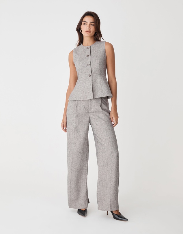 Forcast - Nevada Herringbone Pants