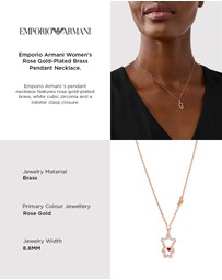 Emporio Armani - Rose Gold Tone Necklace