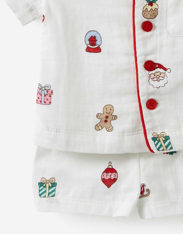 Cotton On Kids - Baby Woven Family Christmas Pj Set