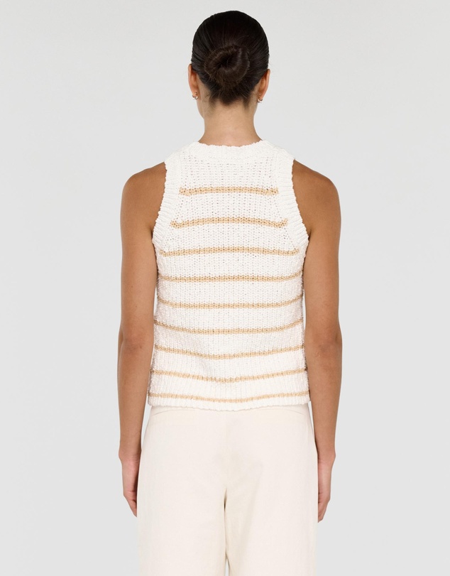 Staple the Label - Cove Stripe Knit Tank