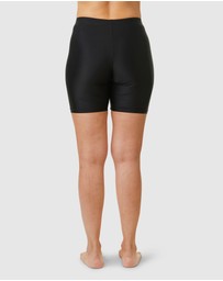 Modest Mermaid - Black Tide Swim short