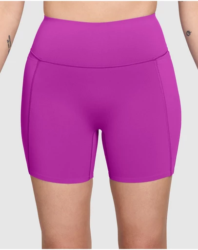 Nike - High-Waisted 5in Biker Shorts with No Front Seam