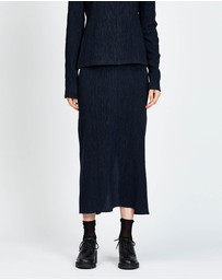 bul - Sisu Midi Skirt Navy