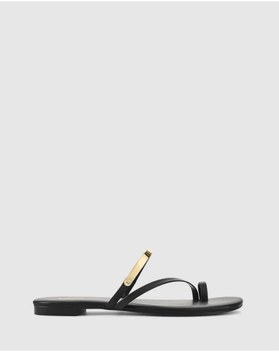 Siren - Miles Strappy Flat Sandals