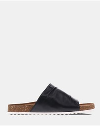 Mia Vita - Blake Slide - Black