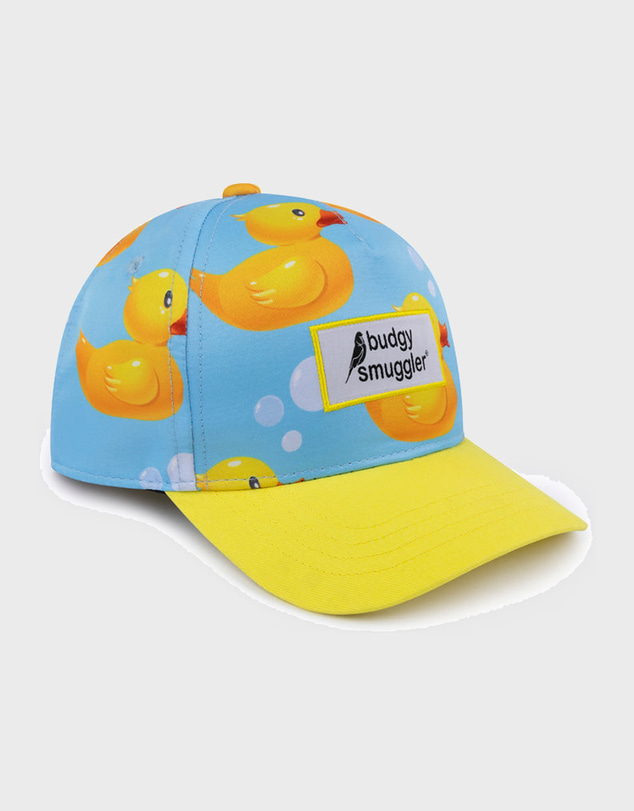 Budgy Smuggler - Kids Cap in Rubber Ducks