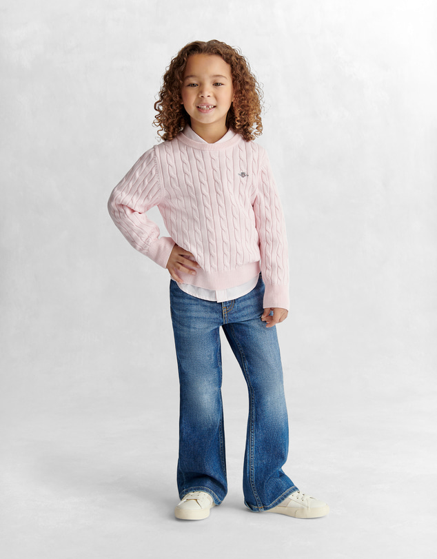 Gant - Shield Cable Knit Jumper