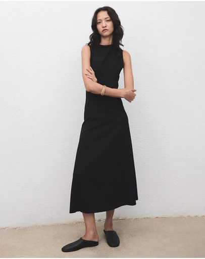 M.N.G - Midi-Dress With Stitching