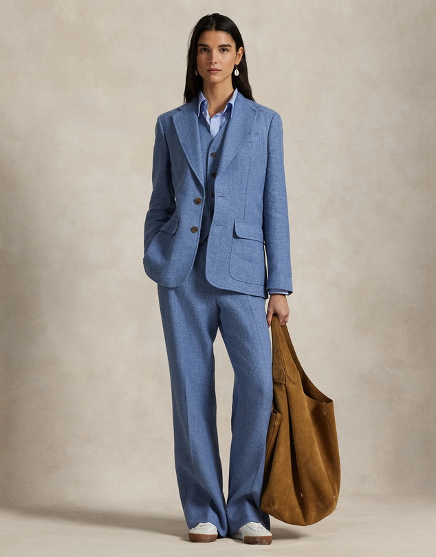 Polo Ralph Lauren - Single-Breasted Linen-Cotton Blazer - ICONIC EXCLUSIVE