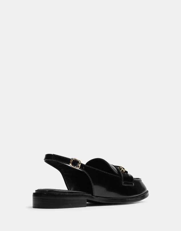 Wittner - Alexia Leather Slingback Loafers