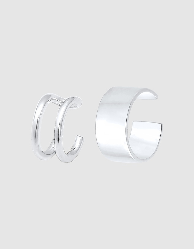 Haze & Glory - ICONIC EXCLUSIVE - Earrings Earcuff New Basic Look in 925 Sterling Silver