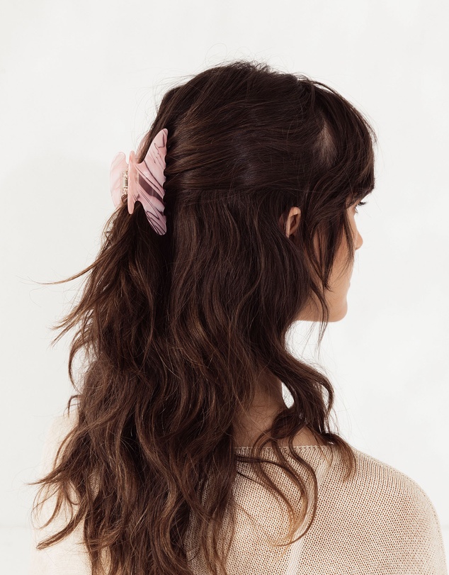 Morgan & Taylor - Merliah Hair Claw Set in Pink - Set of 3