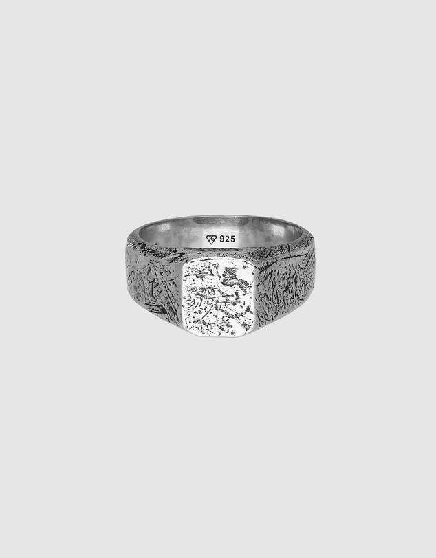Haze & Glory - ICONIC EXCLUSIVE - Copenhagen Signet Ring in 925 Silver