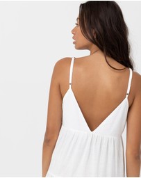 Rhythm - Classic Tiered Mini Dress