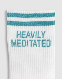 High Heel Jungle - Heavily Meditated Cotton Sock