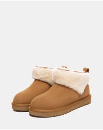 EVERAU - Australian Shepherd Ugg Eirwen Cow Suede Upper UGG Boots