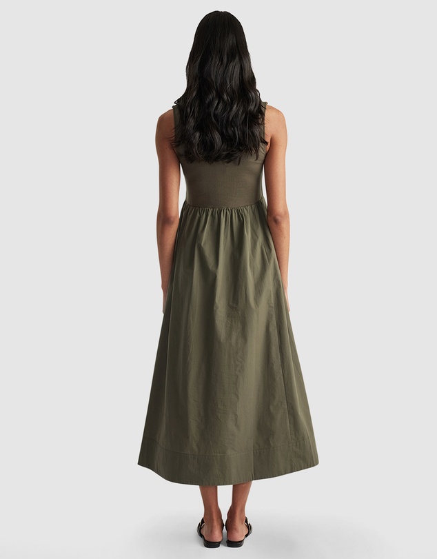 Decjuba - Lucie Spliced Midi Dress