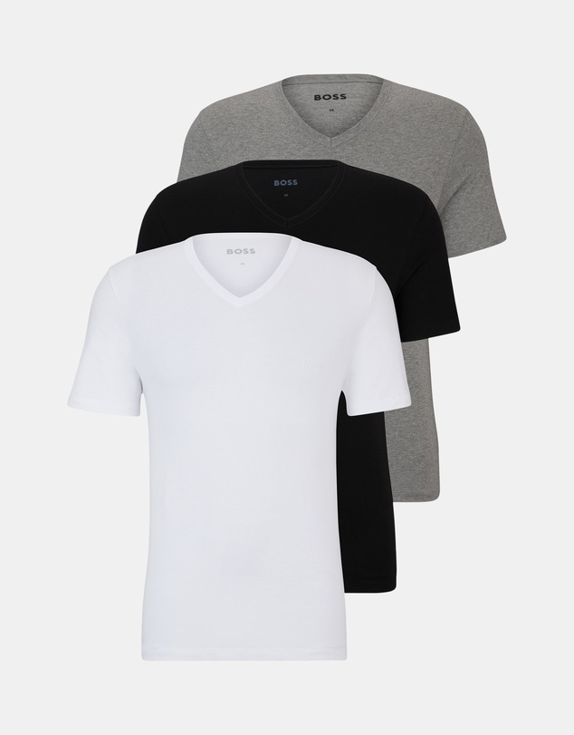 BOSS - 3-Pack V-neck T-shirts