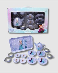 Disney Frozen 2 by Pink Poppy - Disney Frozen Elsa Magic Touch 14 Pieces Tin Tea Set