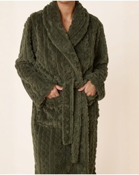 Gingerlilly - Gabriella Plush Long Robe