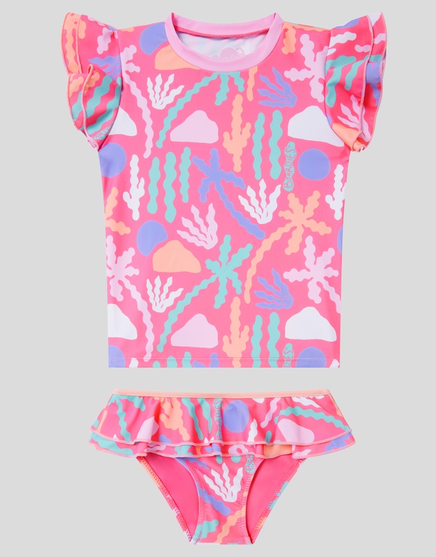 Boardies - Boardies Palm Springs Little Girls Rashie Set