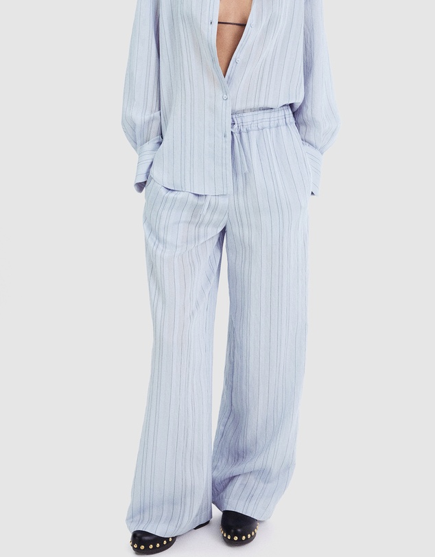 M.N.G - Straight Striped Trousers