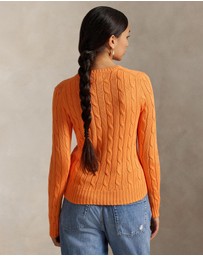 Polo Ralph Lauren - Cable-Knit Cotton Crewneck Sweater