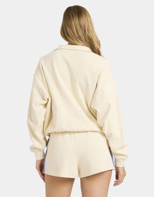 Billabong - Womens Classic Feels Half Zip Fleece Top