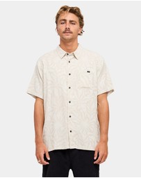 Billabong - Mens Sundays Jacquard Short Sleeve Shirt