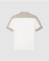 Armani Exchange - Knit Polo Pullover