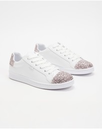 Holster - Stardust Sneakers - White Blush - Women's