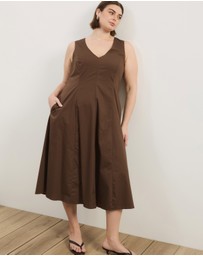 Atmos&Here Curvy - Daisy Sleeveless Midi Dress