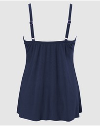 Miraclesuit Swimwear  - Marina Draped Underwired Tankini Top
