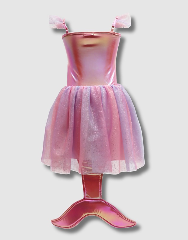 Pink Poppy - Mermaid Sparkle Dress With Tail