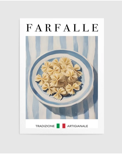Olive et Oriel - Farfalle by Andreas Magnusson Art Print