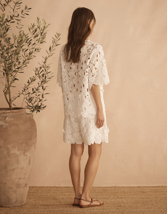 AUR OCEA - Applique Midi Shorts