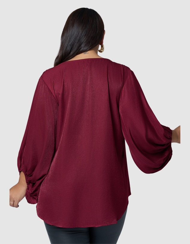 Pink Dusk by Curve Project - Lover Boy Blouse