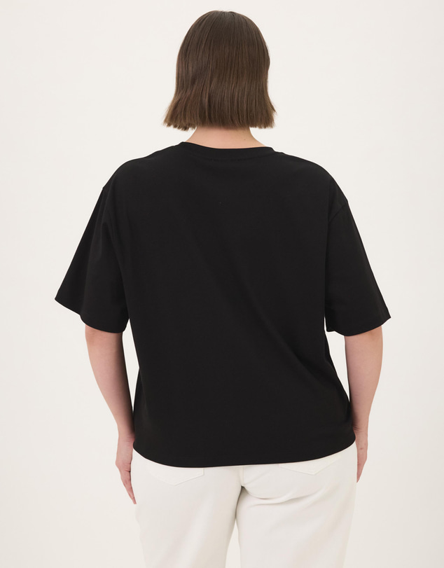 Atmos&Here Curvy - Cotton Boyfriend T-Shirt