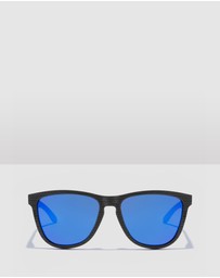 Hawkers Co - Polarized Carbon Blue One Raw Sunglasses for Men and Women UV400