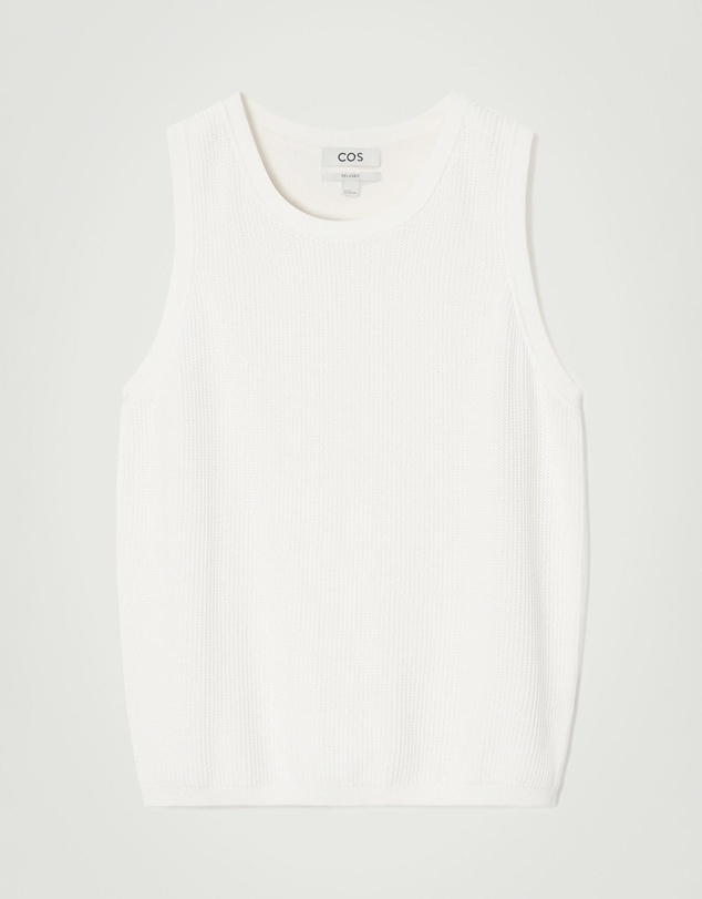 COS - Textured Knitted Vest