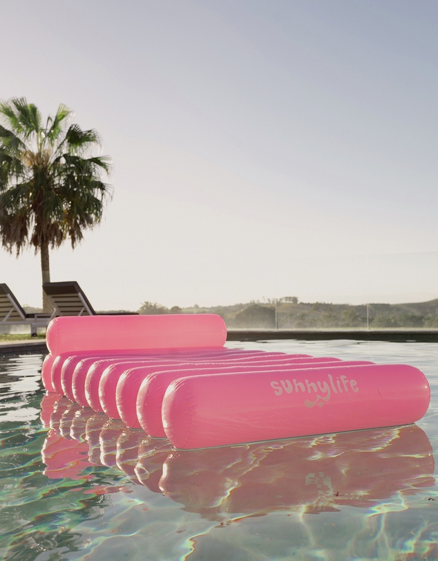 Sunnylife - Tube Lilo - Neon Pink