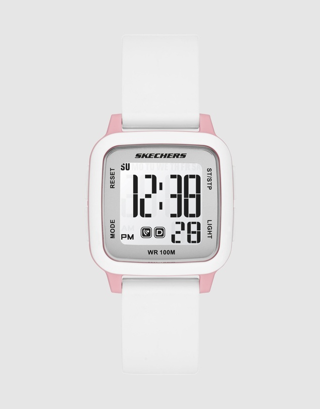Skechers - Holmby White Digital Watch