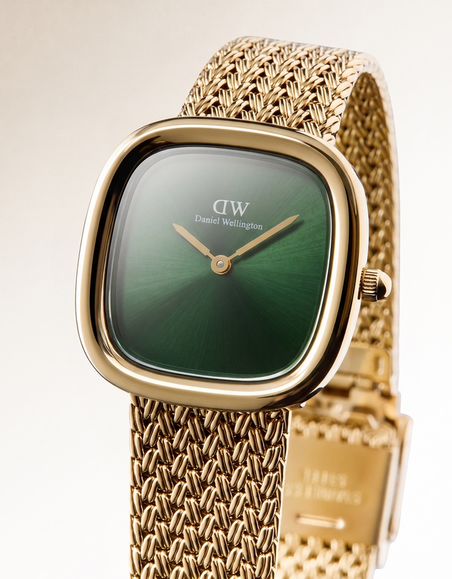 Daniel Wellington - Margot Braided Mesh Emerald