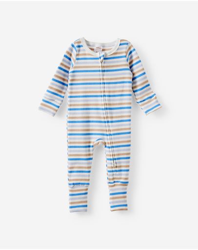 VANILLA-BLUE BONNETBOWIE STRIPE