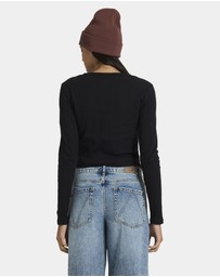 RVCA - Womens Bailey Long Sleeve T-Shirt