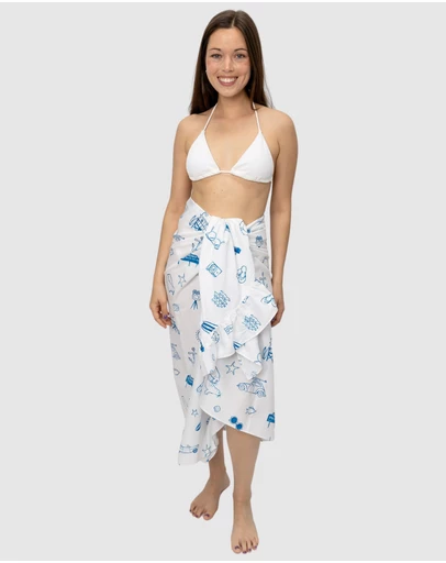 Sant And Abel - Women's Nathan Turner Malibu Sarong