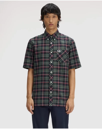 Fred Perry - Fred Perry Tartan SS Shirt